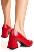 PANTOFI ROSII PIELE NATURALA 5S77003