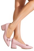 PANTOFI ROZ PIELE NATURALA 1S77675