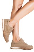 PANTOFI SPORT KHAKI PIELE NATURALA FSP002-537