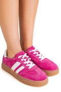 PANTOFI SPORT FUCHSIA PIELE NATURALA INTOARSA FSP002501