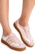 PANTOFI SPORT ROZ PIELE NATURALA INTOARSA FPC002559
