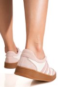 PANTOFI SPORT ROZ PIELE NATURALA INTOARSA FPC002559