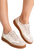 PANTOFI SPORT BEJ PIELE NATURALA INTOARSA FPC002559