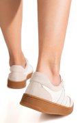 PANTOFI SPORT BEJ PIELE NATURALA INTOARSA FPC002559
