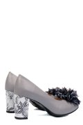 PANTOFI GRI PIELE NATURALA 5S77082