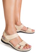 SANDALE BEJ PIELE NATURALA 5SPQ22