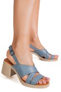 SANDALE ALBASTRE PIELE NATURALA APCKD6855