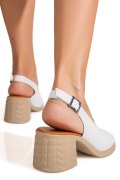 SANDALE ALBE PIELE NATURALA APCKD6820