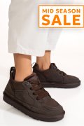 PANTOFI SPORT MARO INCHIS PIELE NATURALA INTOARSA 1S77204