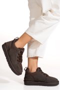PANTOFI SPORT MARO INCHIS PIELE NATURALA INTOARSA 1S77204