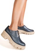 PANTOFI CASUAL FEMEI PIELE NATURALA ALBASTRU SIDEF 2S77080
