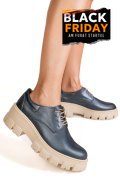 PANTOFI CASUAL FEMEI PIELE NATURALA ALBASTRU SIDEF 2S77080