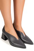 PANTOFI GRI PIELE NATURALA 1S77666