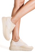 PANTOFI SPORT BEJ PIELE NATURALA 3S77026