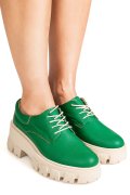 PANTOFI CASUAL FEMEI PIELE NATURALA VERZI 2S77080