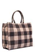 GEANTA BEJ NEGRU PIELE NATURALA DS26