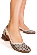 PANTOFI GRI PIELE NATURALA 1S7760