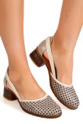 PANTOFI GRI PIELE NATURALA 1S7760