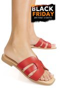 PAPUCI ROSII PIELE NATURALA 1SP1HTJ