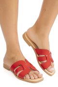 PAPUCI ROSII PIELE NATURALA 1SP1HTJ