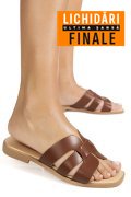 PAPUCI MARO DESCHIS PIELE NATURALA 1SP1HTJ
