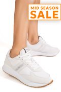 PANTOFI SPORT ALBI PIELE NATURALA 1S7723710