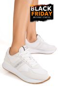 PANTOFI SPORT ALBI PIELE NATURALA 1S7723710