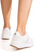 PANTOFI SPORT ALBI PIELE NATURALA 1S7723710