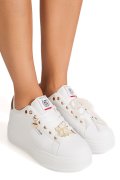 ENRICO COVERI, PANTOFI SPORT WHITE EJW616D40