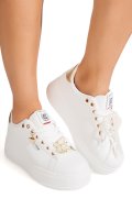 ENRICO COVERI, PANTOFI SPORT WHITE EJW616D40