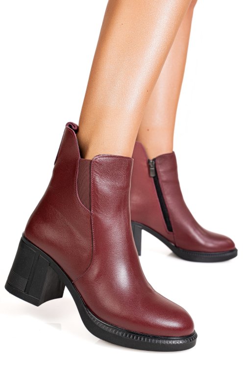 Ghete visinii piele naturala apck6300