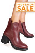 BOTINE VISINII PIELE NATURALA APCK6300