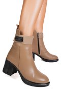 GHETE BEJ PIELE NATURALA APCK8200