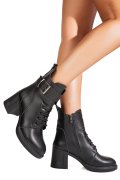 GHETE NEGRE PIELE NATURALA APCK7600