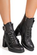 GHETE NEGRE PIELE NATURALA APCK7600