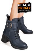 BOTINE BLEUMARIN PIELE NATURALA APCK7600
