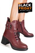 BOTINE VISINII PIELE NATURALA APCK7600
