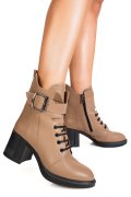 GHETE BEJ PIELE NATURALA APCK7600