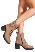 GHETE BEJ PIELE NATURALA APCK7600