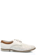 PANTOFI BEJ PIELE NATURALA 1PC12008