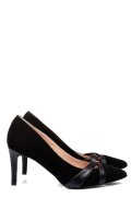 PANTOFI DAMA GUBAN NEGRI PIELE NATURALA INTOARSA 1S77253