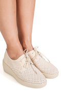 PANTOFI BEJ PIELE NATURALA ASPN3128