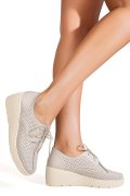 PANTOFI GRI PIELE NATURALA ASPN3128