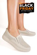 MOCASINI BEJ PIELE NATURALA 1SP26010