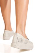 MOCASINI BEJ PIELE NATURALA 1SP26010