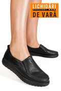 MOCASINI NEGRI PIELE NATURALA 1SP26010