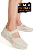 MOCASINI BEJ PIELE NATURALA 1SP2609