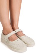 MOCASINI BEJ PIELE NATURALA 1SP2609