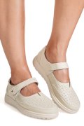 MOCASINI BEJ PIELE NATURALA 1SP2609