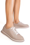 PANTOFI SPORT ROZ PIELE NATURALA GPC033